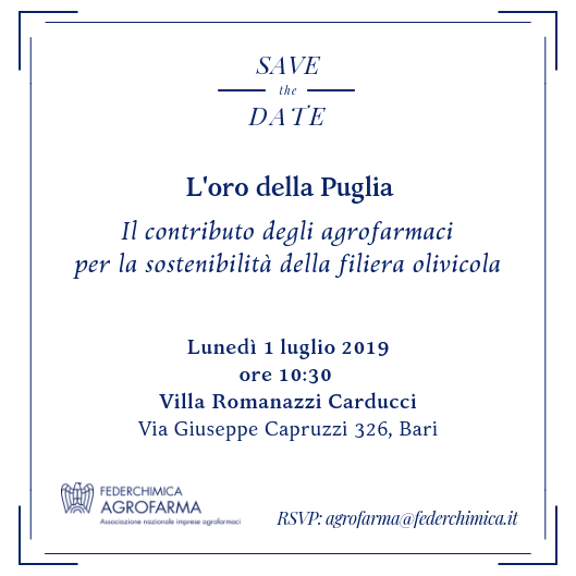 Save the Date_Agrofarma_Puglia2019