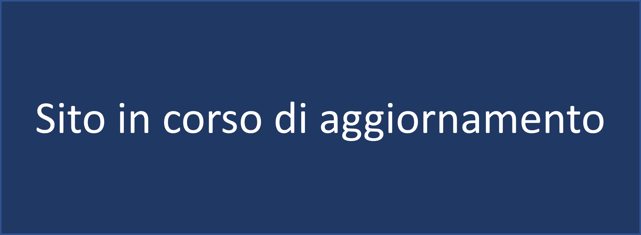 Sito aggiornamento